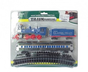 Железная дорога со звуковыми эффектами (Junfa Toys, 13003-1A)