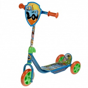 Трехколесный самокат – Синий трактор, колеса ПВХ 14,5/12 см (006BTR)