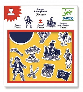 Набор штампов - Пираты (Djeco, 08917k)