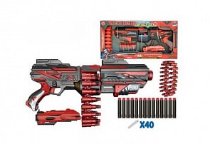 Бластер в наборе с 40 мягкими снарядами (Junfa Toys, FJ015)