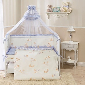 Комплект постельного белья Тиффани, голубой (Perina, Т7-01.4)