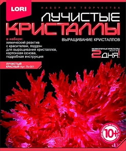 Набор из серии Лучистые кристаллы - Красный кристалл (Лори, Лк-001)