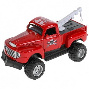 Модель Монстр Джип 12 см свет-звук двери открываются люк инерционная металлическая (Технопарк, MSTR638-12SL-MIX) (ассортимент)