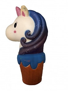 Игрушка-антистресс М-м-мняшка Squishy/сквиши - Единорог, 93 грамм (1Toy, Т15862)