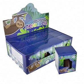 Домашний инкубатор - Пенек с растущим ленивцем (1toy, Т15945)