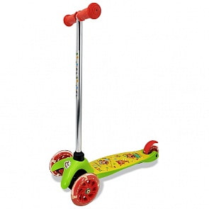 Детский трёхколёсный самокат Три кота (Три кота, C08611-CATS)