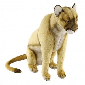 Мягкая игрушка - Горный лев сидящий, 62 см (Hansa, 5657)