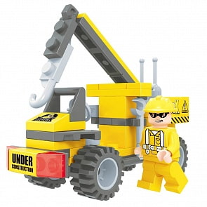 Конструктор Городские строители. Кран, 67 деталей (Ausini, 29307)