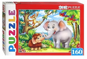 Пазлы Artpuzzle - Сказка № 93, 160 элементов (Рыжий кот, ПА-4563)