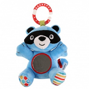 Подвеска большая Fisher Price - Енот с зеркальцем и вибрацией (Умка, GH62738)