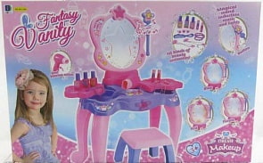 Туалетный столик с аксессуарами 661-124, свет и звук (1801X126)