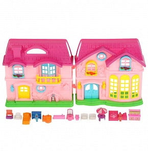 Дом для кукол с аксессуарами (Играем вместе, B796960-R)