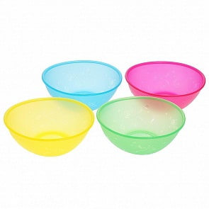 Тарелки глубокие 4 штуки, стандарт (Nuby, ID65671)