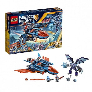 Lego Nexo Knights. Самолёт-истребитель Сокол Клэя (LEGO, 70351-L)