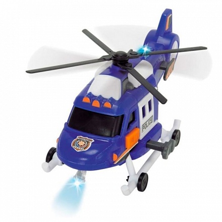 Спасательный вертолет, 18 см, свет, звук 