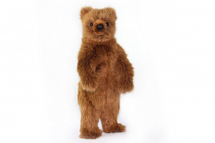 Мягкая игрушка - Медведь гризли стоящий, 40 см. 