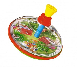 Юла «Домик в деревне» диаметр 16 см. (Stellar, 01332)