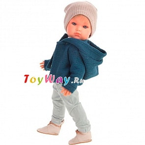 Кукла Джастин, 45 см. (Antonio Juans Munecas, 2813B)