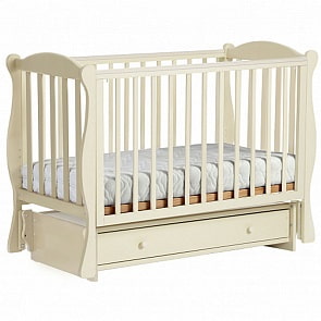 Кровать маятниковая универсальная БИ 42 Кубаночка-6, слоновая кость (Кубаночка, КУБ-42_слоновая кость)