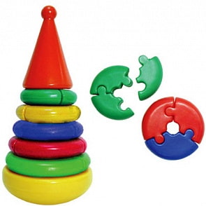 Пирамидка Логика (Строим вместе счастливое детство, 5099VT)