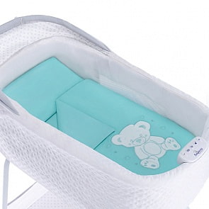 Комплект постельного белья Simplicity Dreams, Bear Love (5 предметов, салатовый)