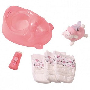 Набор для куклы Baby Annabell - Горшок с аксессуарами (Zapf Creation, 700-310)