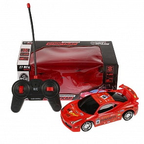 Машина на р/у – Спорткар, масштаб 1:20, световые эффекты  (Технодрайв, B1461042-R)