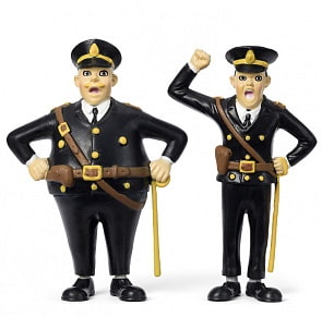 Набор кукол для домика Пеппи Длинный чулок полицейские (Micki, MC_PP_44379700)