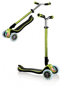 Трехколесный самокат Globber Elite Prime 444-806 зеленого цвета