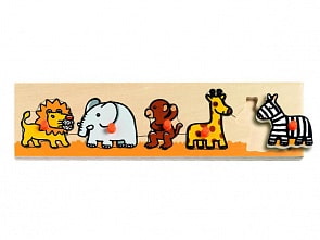 Сортировка-пазл - Саванна (Djeco, 01111k)