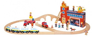 Железная дорога «Пожарная станция» (Janod, J08523)