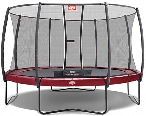 Батут Elite 330 красный с сеткой T-series 330, 37.11.10.02, 37.11.01.00+35.73.11.02 (Berg, 37.11.81.00)
