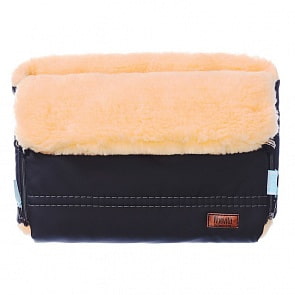 Муфта меховая для коляски Nuovita Alpino Lux Pesco Nero/Черный (Nuovita, NUO-mALPLP_1959)