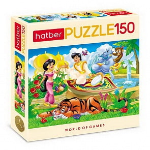 Пазл 150 элементов – Аладдин (Hatber, 150ПЗ4-10716)