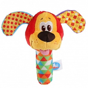Текстильная игрушка погремушка-пищалка - Щенок (Умка, RSS-D)