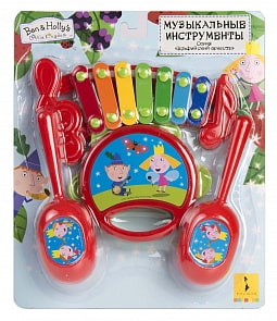 Набор музыкальных инструментов – Маленькое королевство Бена и Холли (Росмэн, 32692ros)