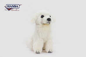 Мягкая игрушка - Щенок овчарки Маремма, 23 см (Hansa, 6965)