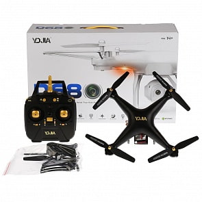 Радиоуправляемый квадрокоптер D68 с камерой, со светом, USB з/у (K134-H08018sim)