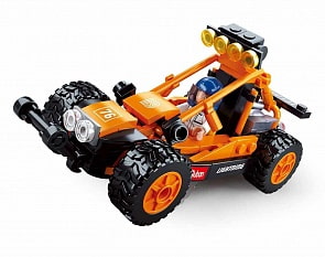 Конструктор - Машина с фигуркой, 113 деталей (Sluban, M38-B0676)