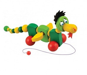 Каталка - дракончик (Мир Деревянных Игрушек, Д283)