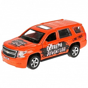 Металлическая инерционная машина - Chevrolet Tahoe Спорт, длина 12 см (Технопарк, TAHOE-S)