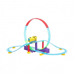 Трек - Мертвая петля, 36 деталей и световые эффекты (Yako, Y18641016)