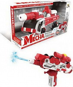 Машина-трансформер пожарная (в водный бластер), 2 вида (Junfa Toys, D622-H059) (ассортимент)