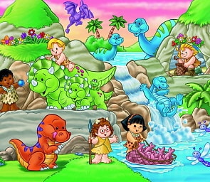 Пазл - Бухта Динозавров (Fisher Price, FP 36382-1)