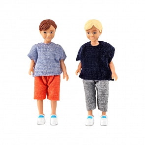 Куклы для домика два мальчика (Lundby, LB_60806500)