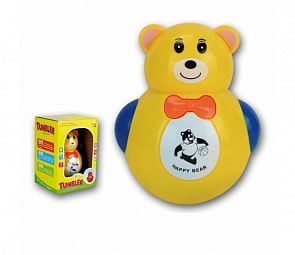 Неваляшка - Медвежонок, звуковые эффекты, размер 13 x 19 x 12 см. (LB8801E)