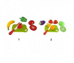 Набор для резки - Овощи и фрукты, 4 штуки (Mary Poppins, 453044)