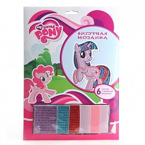 Набор для творчества - Фигурная мозаика - My Little Pony (Multiart, FGM-EP100-MLP) 