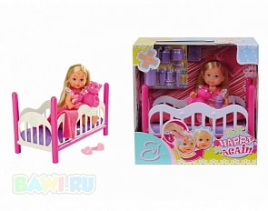 Кукла Еви на больничной койке (Simba,5736642) 