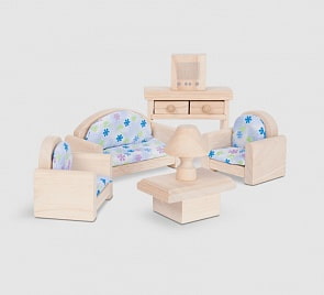 Набор мебели для гостиной Классик (Plan Toys, 9015)